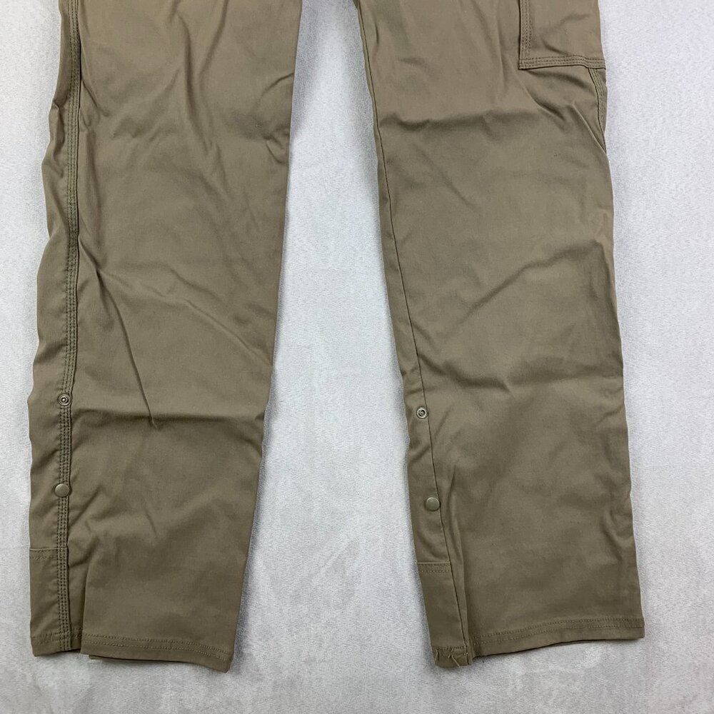 Prana Mens Pants 28 Brown Taupe Cargo Stretch Zion Straight Belted Outdoor 28x30 - Picture 3 of 13